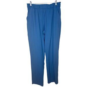 Lululemon 12 Womens Blue High Rise Pull On Tapered Pants